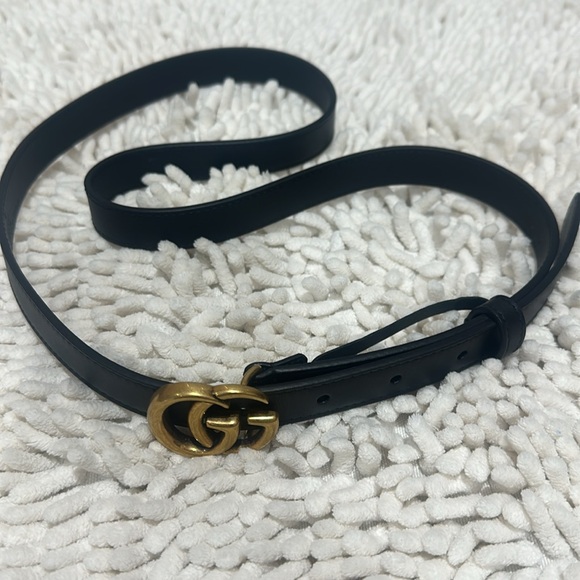 WOMEN’S GG MARMONT THIN BELT - Picture 9 of 14
